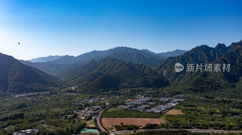 秦岭山脉航拍