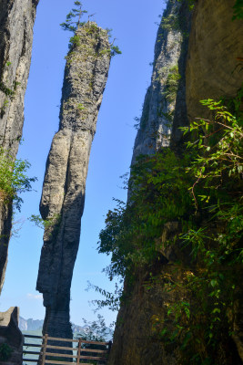 湖北恩施5A景区大峡谷一炷香