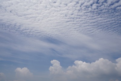 唯美天空蓝天白云延时云朵飘动夏天小清新云