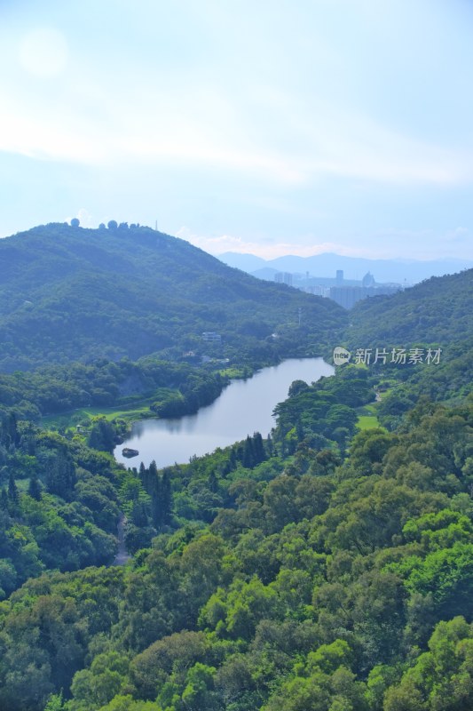 厦门健康步道俯瞰山海风光