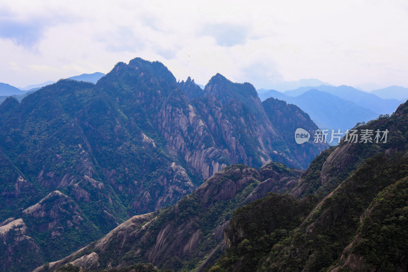 黄山登高自然风光