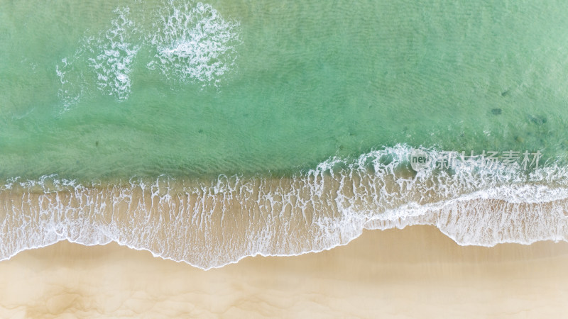 海滩海浪 碧波荡漾