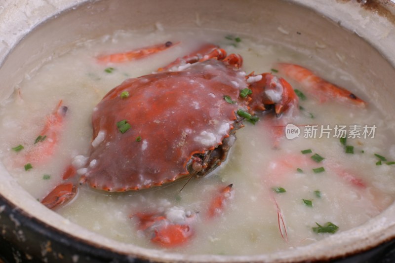 虾蟹粥
