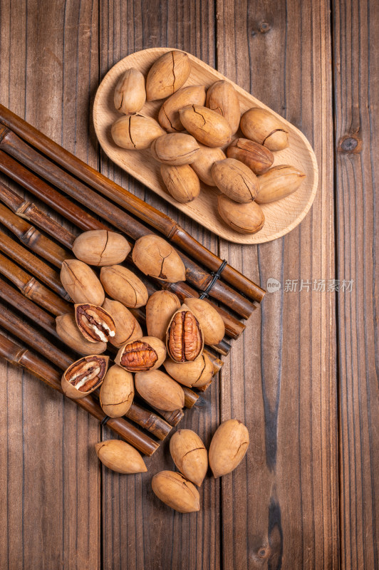 美味坚果零食碧根果