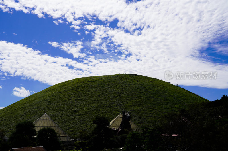 日本静冈县伊东市大室山仙人掌动物园