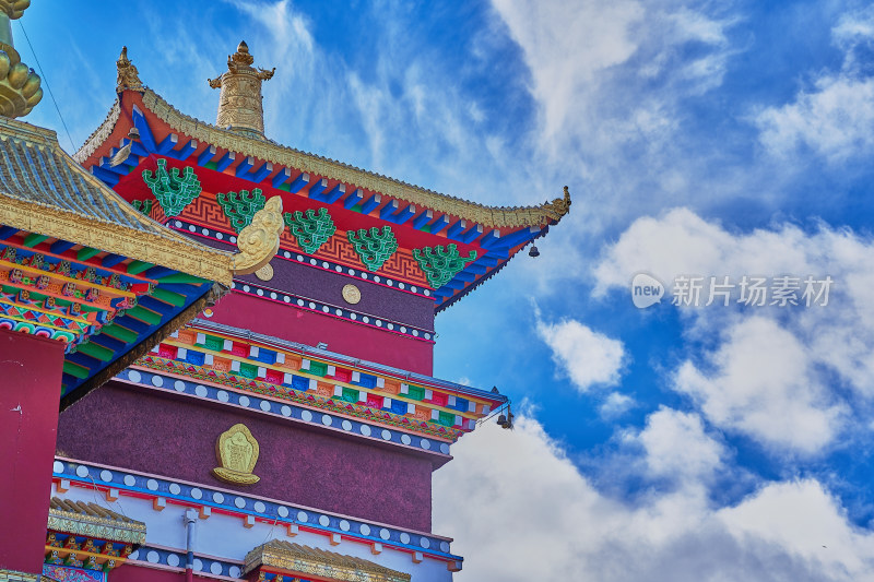 青海玉树结古寺