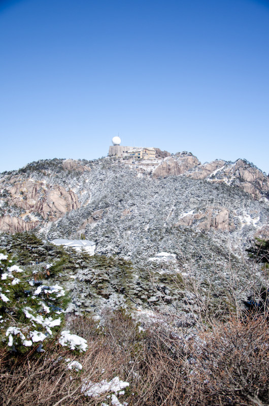 冬季黄山风光