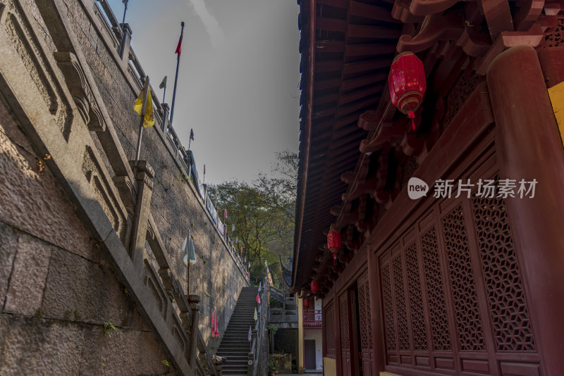 杭州千年古刹法华寺古建筑