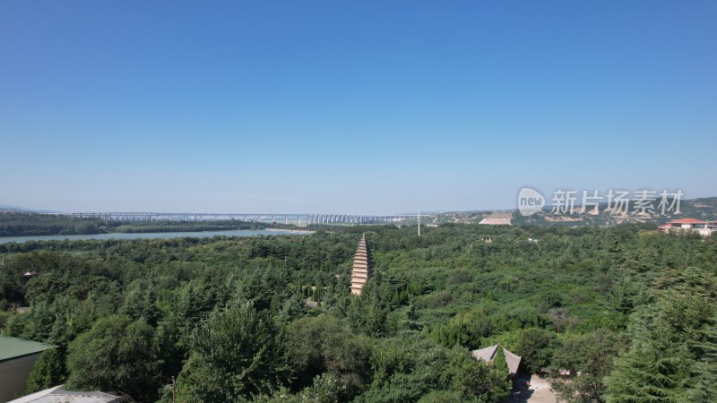 三门峡蛤蟆塔宝轮寺塔