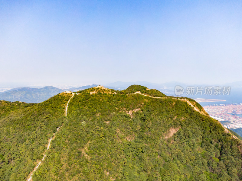 深圳梧桐山风景航拍