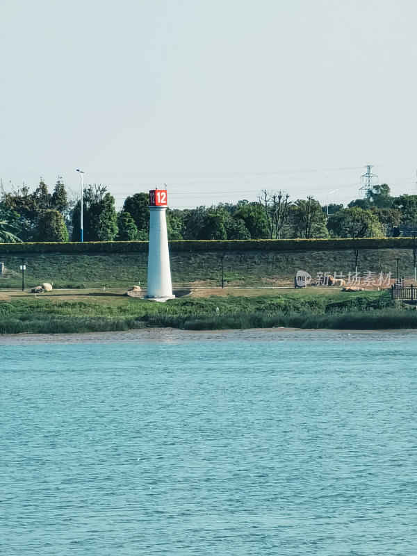 佛山市东平河江景半月岛湿地公园