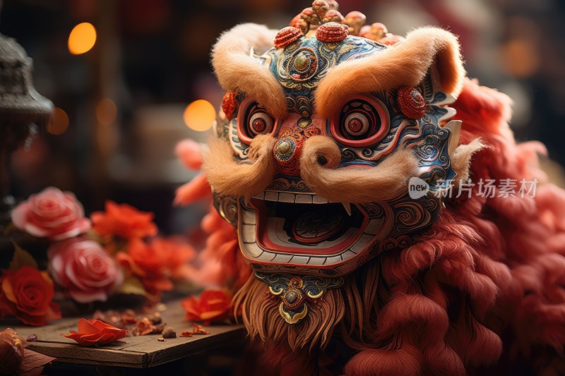 中国传统节日庆祝活动，舞狮