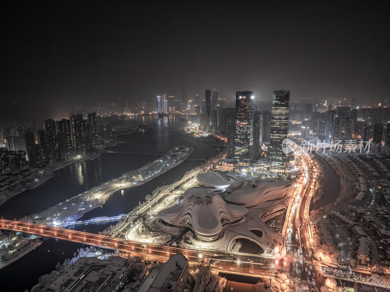 长沙雪景