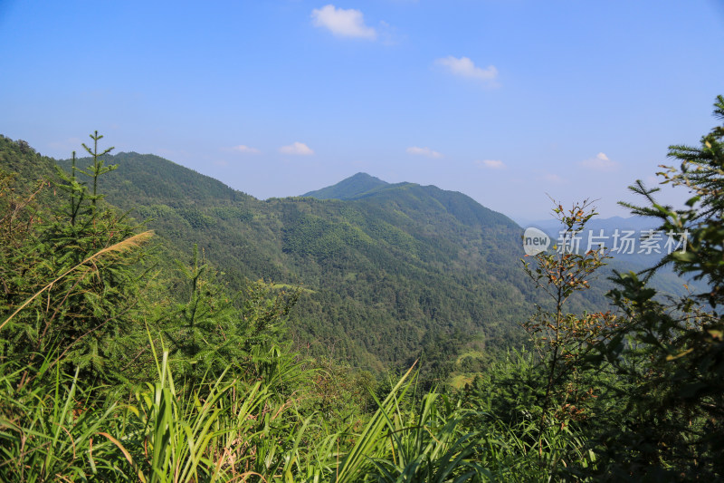 山脉 山峰 山坡 安徽