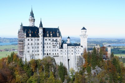 德国南部菲森(Fussen)旧天鹅堡(Schloss  Hohenschwangau)