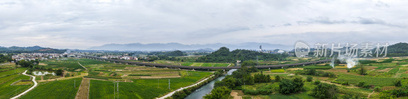 乐昌长来镇田园风光