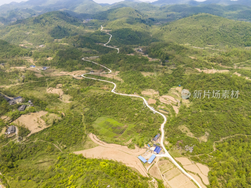 湖南张家界高山山川地貌