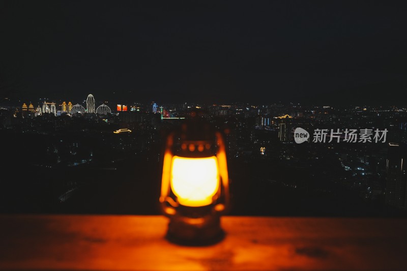 城市风光夜景