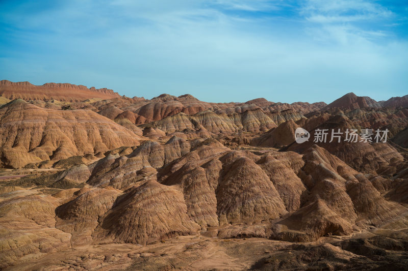 甘肃张掖七彩丹霞风景