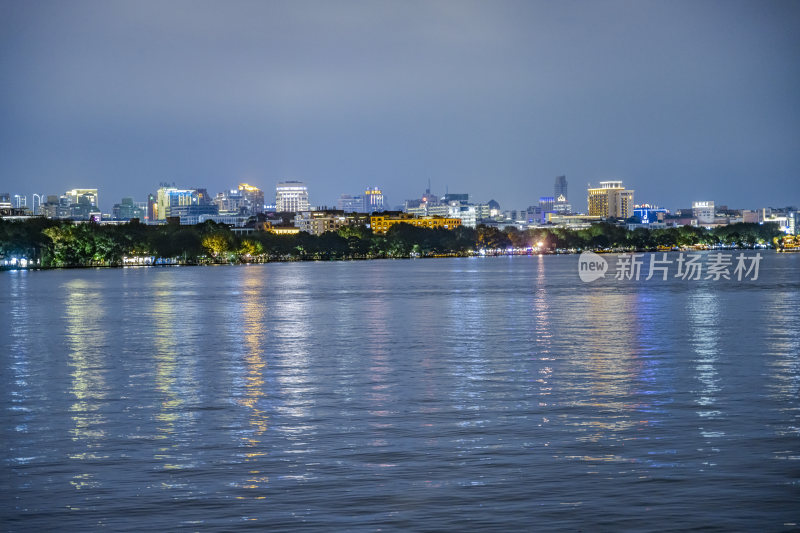 杭州西湖夜景