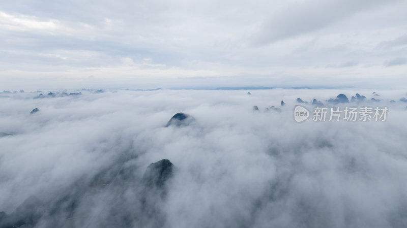 桂林群山云海