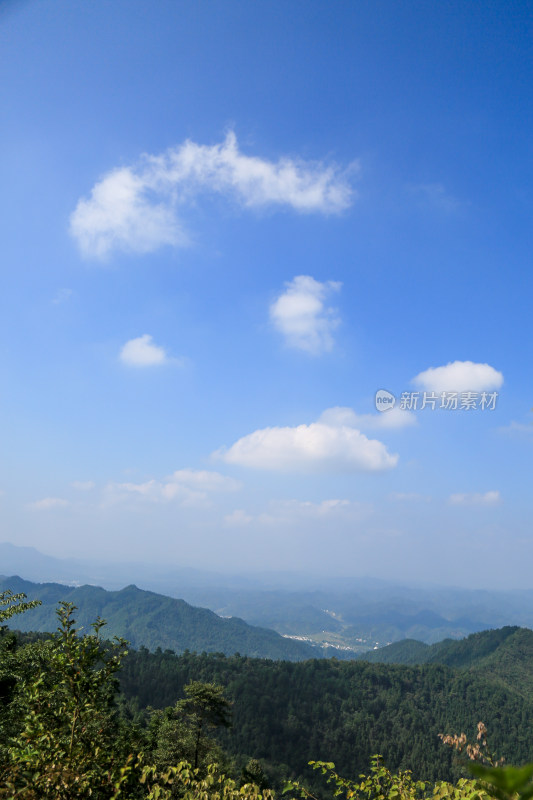 山脉 山峰 山坡 安徽