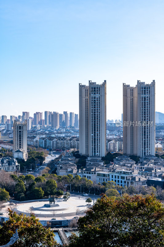 江苏镇江北固山西津渡城市景点景观