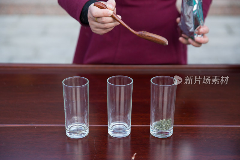 采茶制茶茶叶加工过程