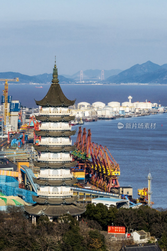 宁波镇海招宝山风景区