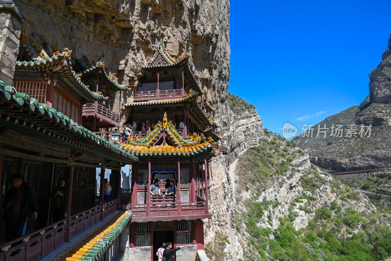 山西悬空寺 建筑外部的力学结构