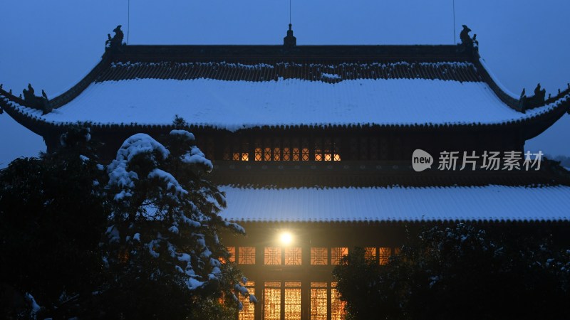 杭州西湖净慈寺建筑风景