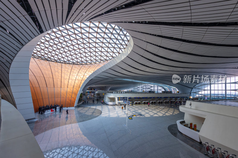 北京大兴国际机场室内结构