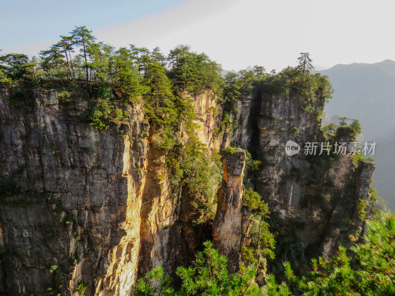 中国湖南张家界国家森林公园旅游风光