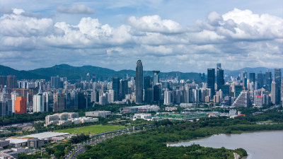 深圳福田城市风光