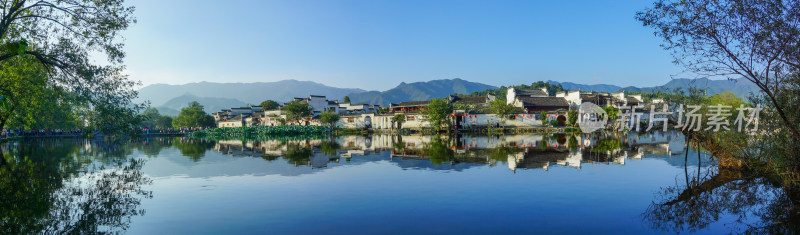 安徽宏村秋天风景