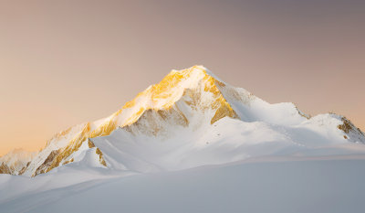 高原雪山山脉湖泊