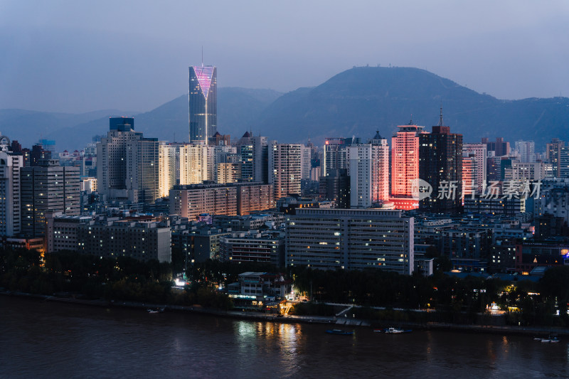 兰州城市夜景