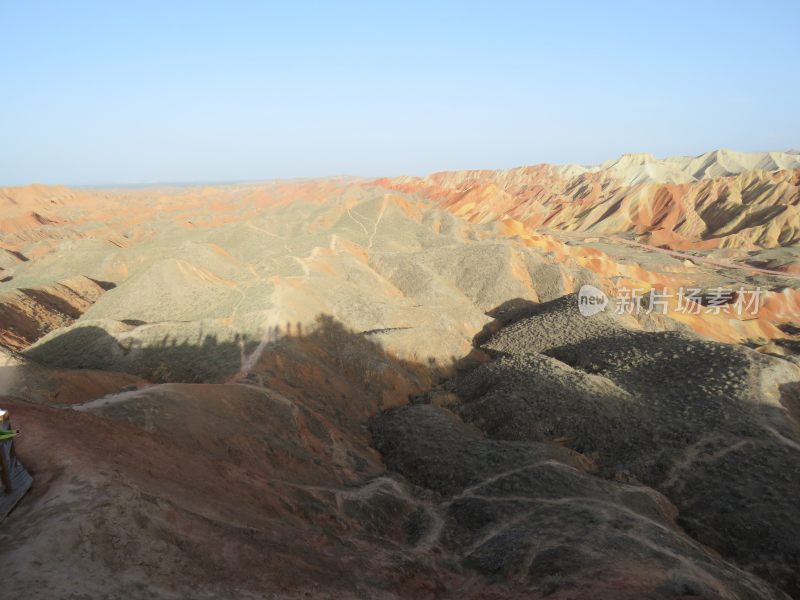 甘肃张掖七彩丹霞风景区旅游风光