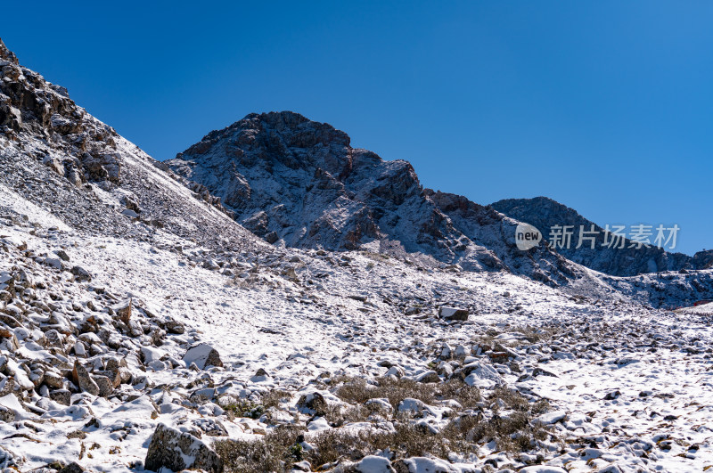 青海祁连风景区的秋色