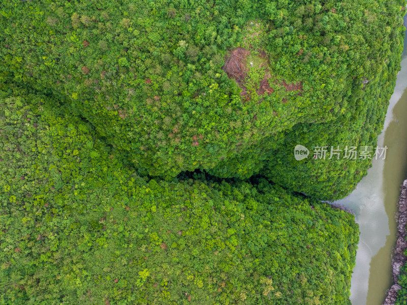 贵州毕节七星关六冲河峡谷景色