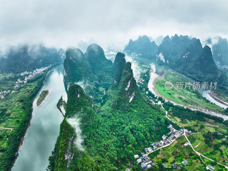 桂林九马画山风光美景