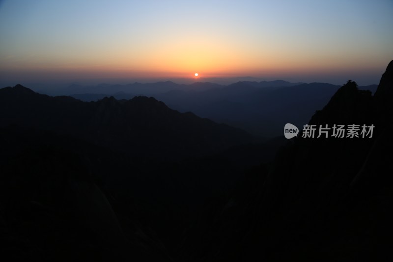 黄山风光大美黄山