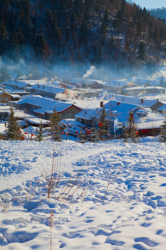 黑龙江 双峰林场 雪乡