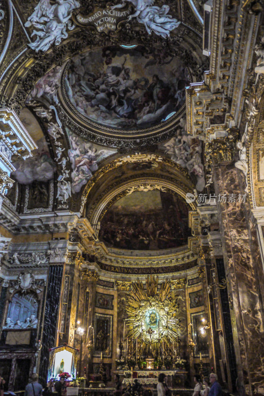 意大利罗马维多利亚圣母堂装饰