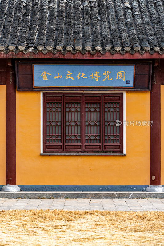 江苏镇江金山寺公园金山寺塔景点景观