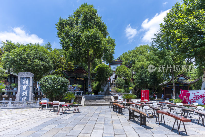 武汉汉阳晴川阁古建筑风景