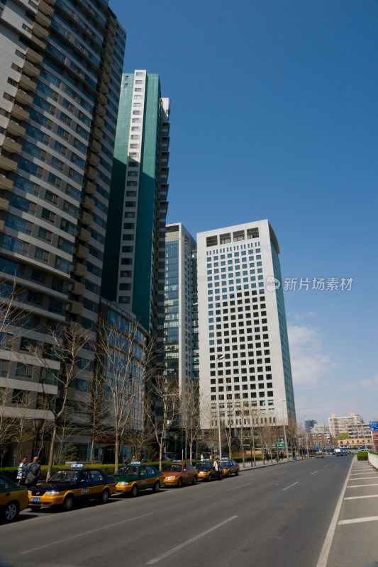 北京CBD高层建筑
