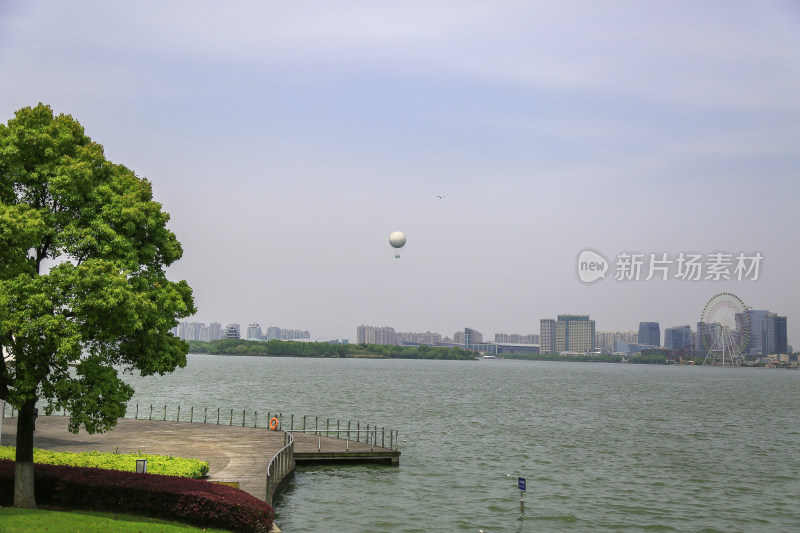 苏州金鸡湖自然风光