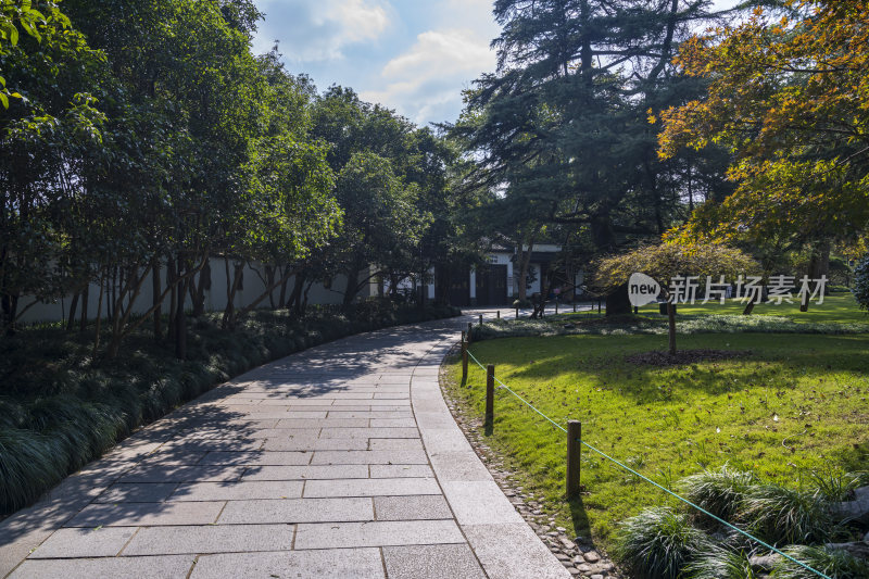 杭州西湖花港观鱼风景