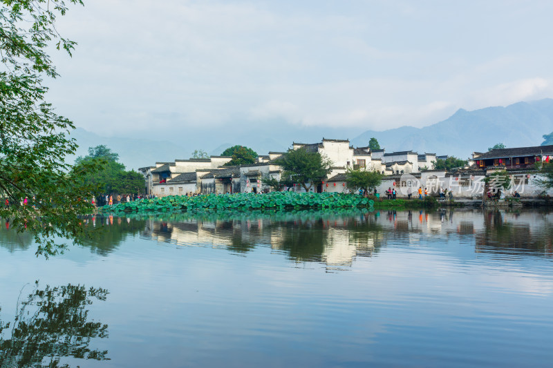 安徽宏村秋天风景